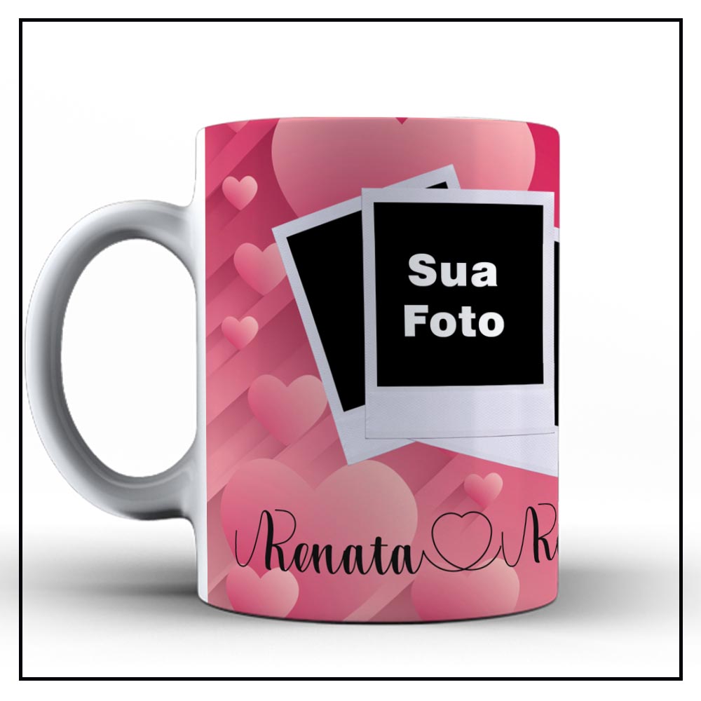 Caneca de Cerâmica Dia dos Namorados Musical