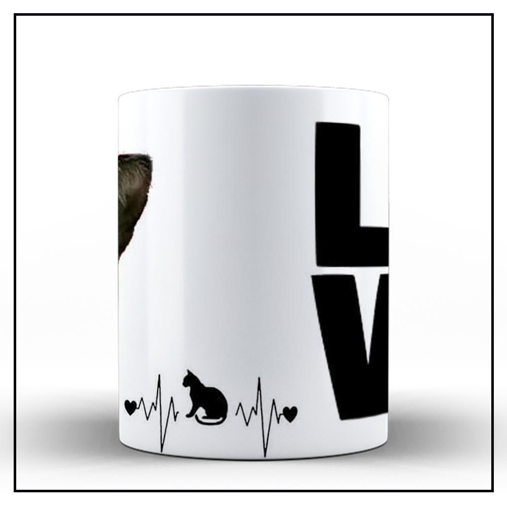 Caneca de Cerâmica Gato - Imagem 3